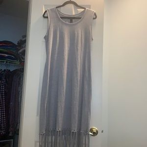 Grey dress, like new size medium